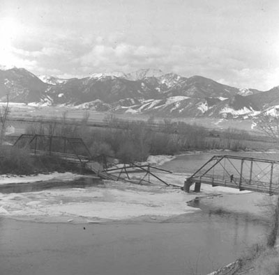 Parson's Bridge, Waterloo, MT, 1960