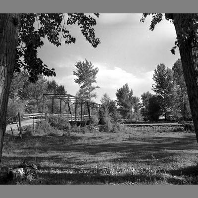 Pennington Bridge, South of Twin Bridges, 1950