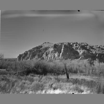 Point of Rock from New Bridge, Beaver County, 1950