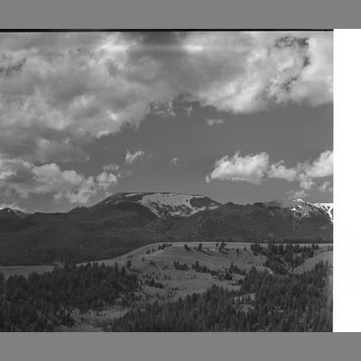 View of Table Top Mountain from a distance, 1951
