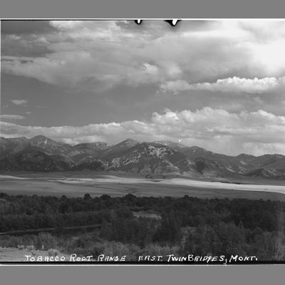East Range from Hell's Canyon, Madison County, 1951