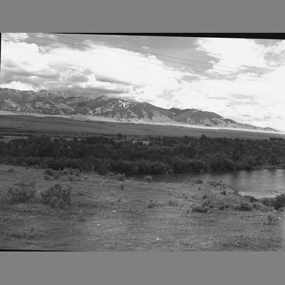 Jefferson River from the Mouth of Hell