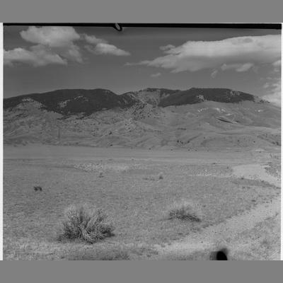 Looking East from Twin Bridges, 1951