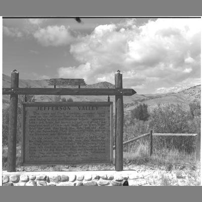 Jefferson Valley Road Sign, 1957