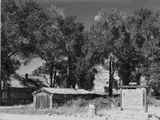 Abandoned Log Buildings in Nevada City, Montana