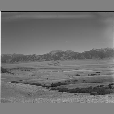 Looking into Madison Valley, 1957