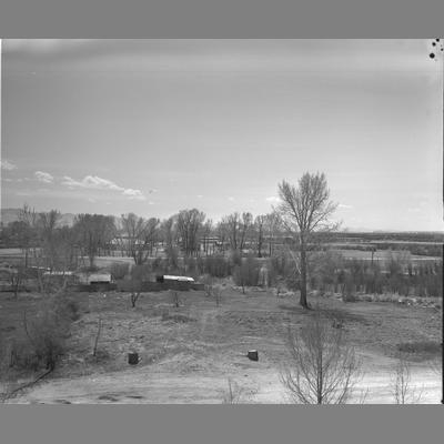 Panorama Series Looking South East from School, Twin Bridges Montana, 1952