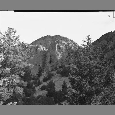 Three Caves in Goodrich Gulch, 1952