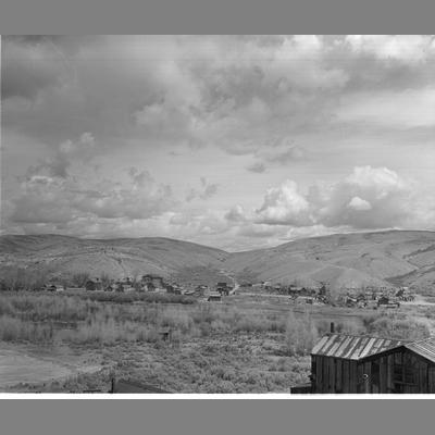 Abandoned Ghost Town Montana, 1952