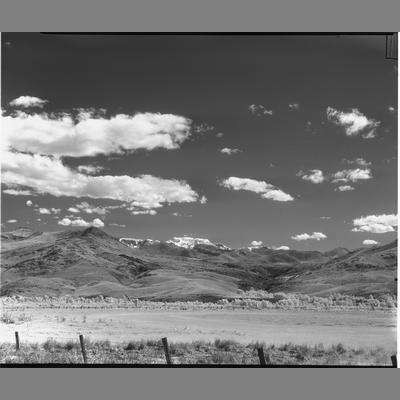 View of Hells Canyon from the Road, Madison County, 1952