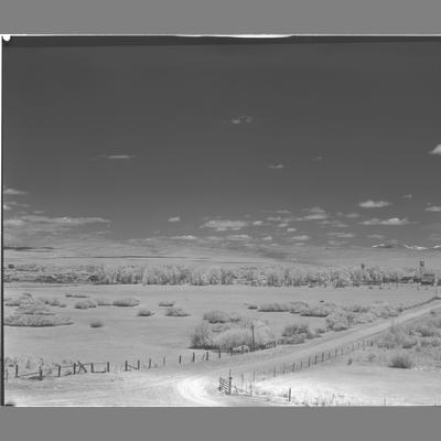 Looking West to Twin Bridges, Madison County