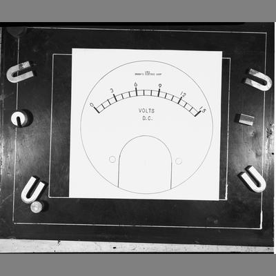 A Volt Meter Scale, 1953