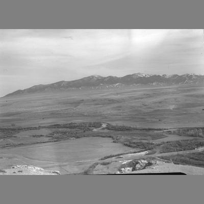 Taken from top of Point of Rock at Beacon, 1954