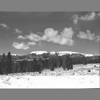 A Snow Covered Meadow, Madison County