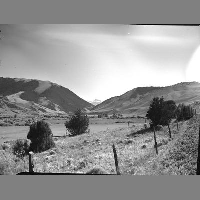 Black Butte, Looking through Canyon, 1954