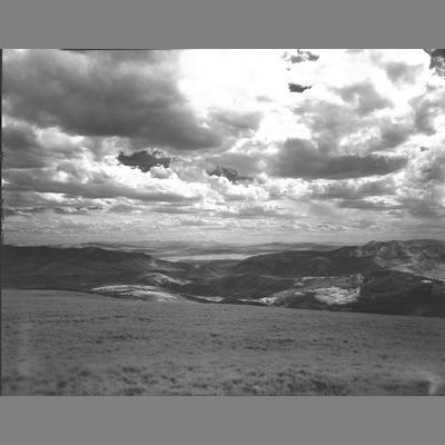 West from the Gravelly Range, Madison County, 1954
