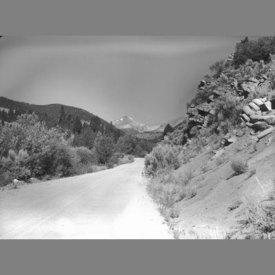 Gravel Road to Birch Creek 1954