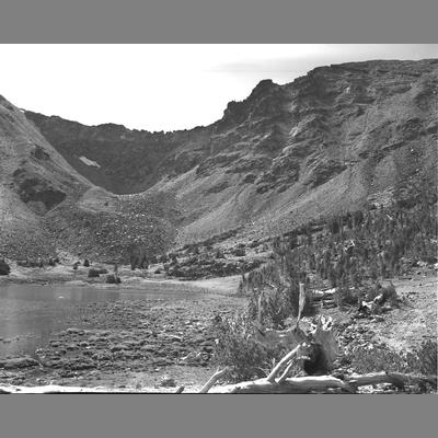 Head of Dry Boulder, Upper Lake, Madison County 1954