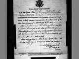 An Honorable Discharge Certificate from the U.S. Army to Thomas Brook, 1919