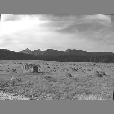 Looking West from the Head of Wise River, 1956