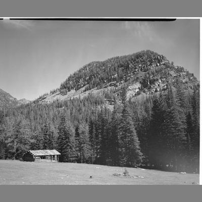 A Log Cabin at Nobel Creek, Fork of Wisconsin River 1956