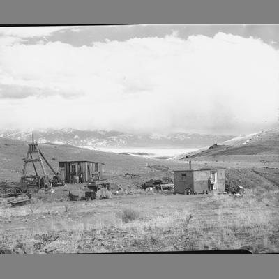 Muntz Mine, Carlson Mine, West of Rochester, Montana 1957