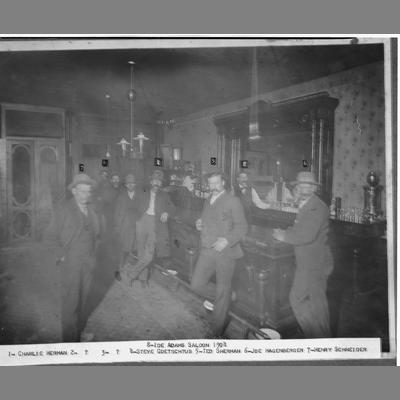 Ide Adams Saloon 1904