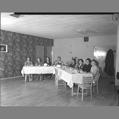 Margaret Basolo (Sprague), 25th Anniversary at Blue Anchor, 1952