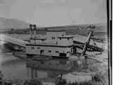 A Side View of The Ruby Dredge 1907