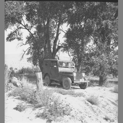 A Jeep at The Old Brazell Ranch