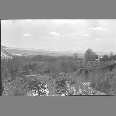 Mouth of the Wisconsin Creek Placer Mining in the 30's