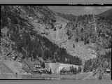 Abandoned Buildings Along the Shore of a Tailing Pond 1956