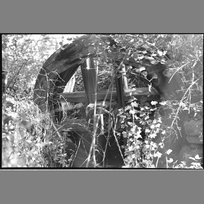 Wooden Wheel Built in the 1860