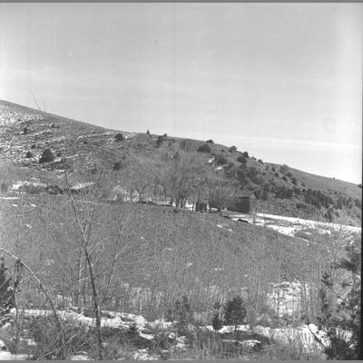 Rocked Covered Hillside at the Mouth of Wisconsin Creek, March 20, 1956