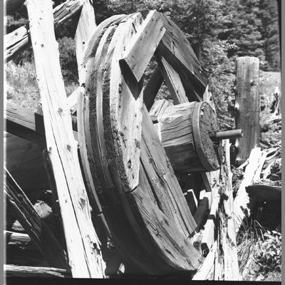 Close Up of Arrastre Up Noble Gulch, July 5, 1959