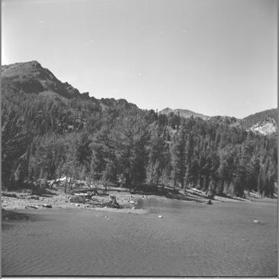 Brandon Lakeshore located in Madison County, Montana, August 1959
