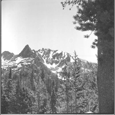 Mill Creek Steep Rocky Peaks, July 1960