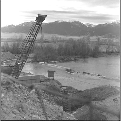 Phase of Construction for the Waterloo, February 1961