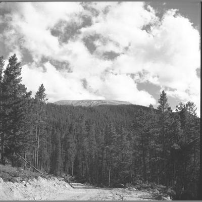 Table Top Mountains from Cherry Creek Ridge, Madison County, 1962