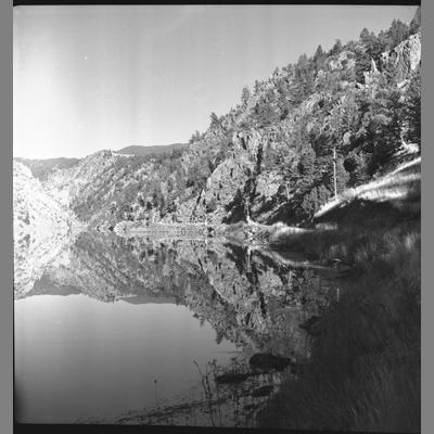 Photo of Lower Ennis Lake, Madison County, 1952