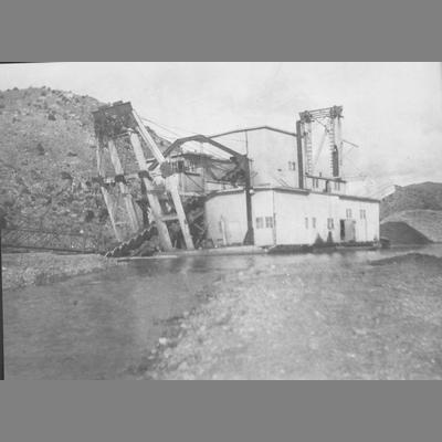The Alder Steam Dredge located in Alder, Montana