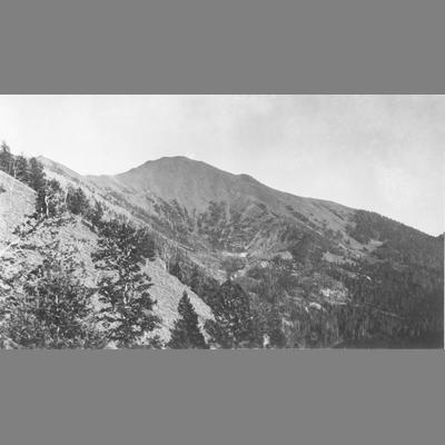 Peak of a Mountain Canyon