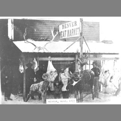 Denver Meat Market Business Building in Nevada City 1873, Item page for ...