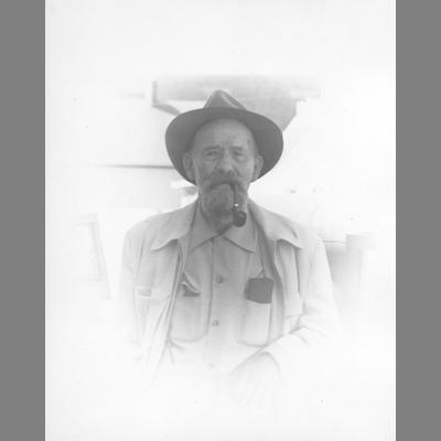 Portrait of Aged Joe Redfern with Beard