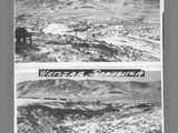 Double Print of Long Distance Views of Rochester and Watseka Mines in the Wintertime