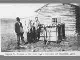 Slade's Cabin - Three Men Pose With Shotguns and Dead Birds