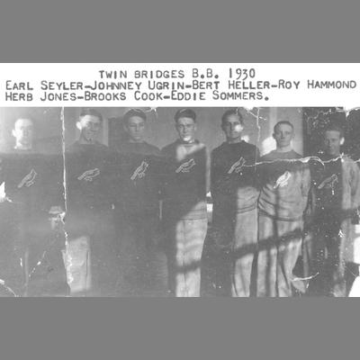 Twin Bridges Boys Basketball 1930