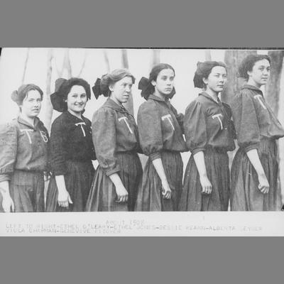 Twin Bridges Girls Basketball 1908