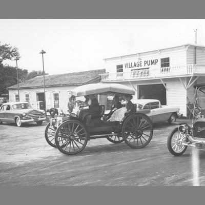 Virginia City Surrey Ready for Parade circa 1950