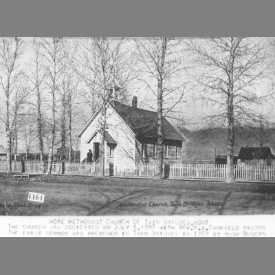 Hope Methodist Church located in Twin Bridges, Montana